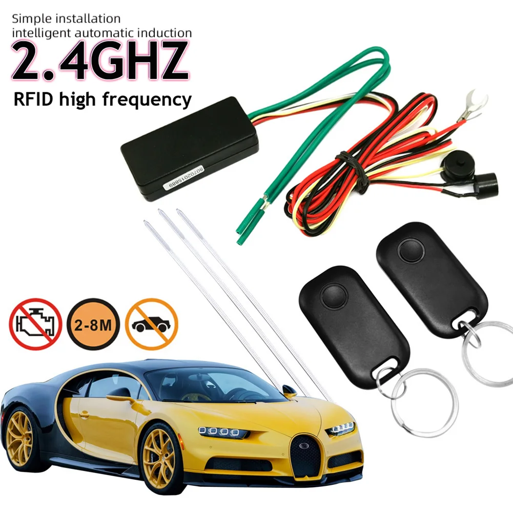 RFID 2.4GHZ Wireless Immobilizer for Car Anti-Theft Engine Lock Anti-hijacking Smart On/Off Circuit Cut Off Auto Alarm System
RFID 2.4GHZ Wireless Immobilizer for Car Anti-Theft Engine Lock Anti-hijacking Smart On/Off Circuit Cut Off Auto Alarm System
