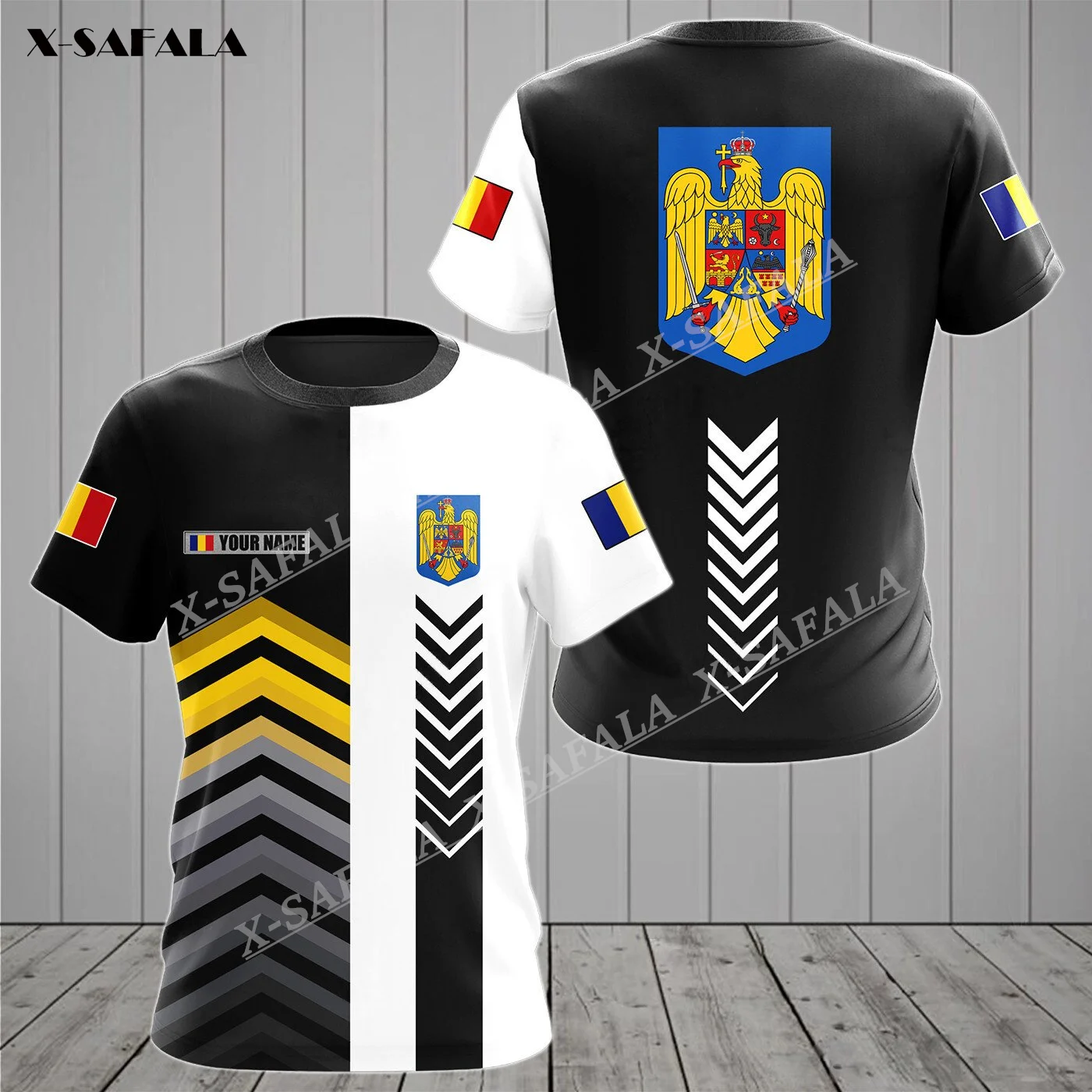UNIQUE ROMANIA Custom Name Eagle Flag 3D Print Men T-Shirts Tops Tees Short Sleeve Casual High Quality Milk Fiber Round Neck
UNIQUE ROMANIA Custom Name Eagle Flag 3D Print Men T-Shirts Tops Tees Short Sleeve Casual High Quality Milk Fiber Round Neck