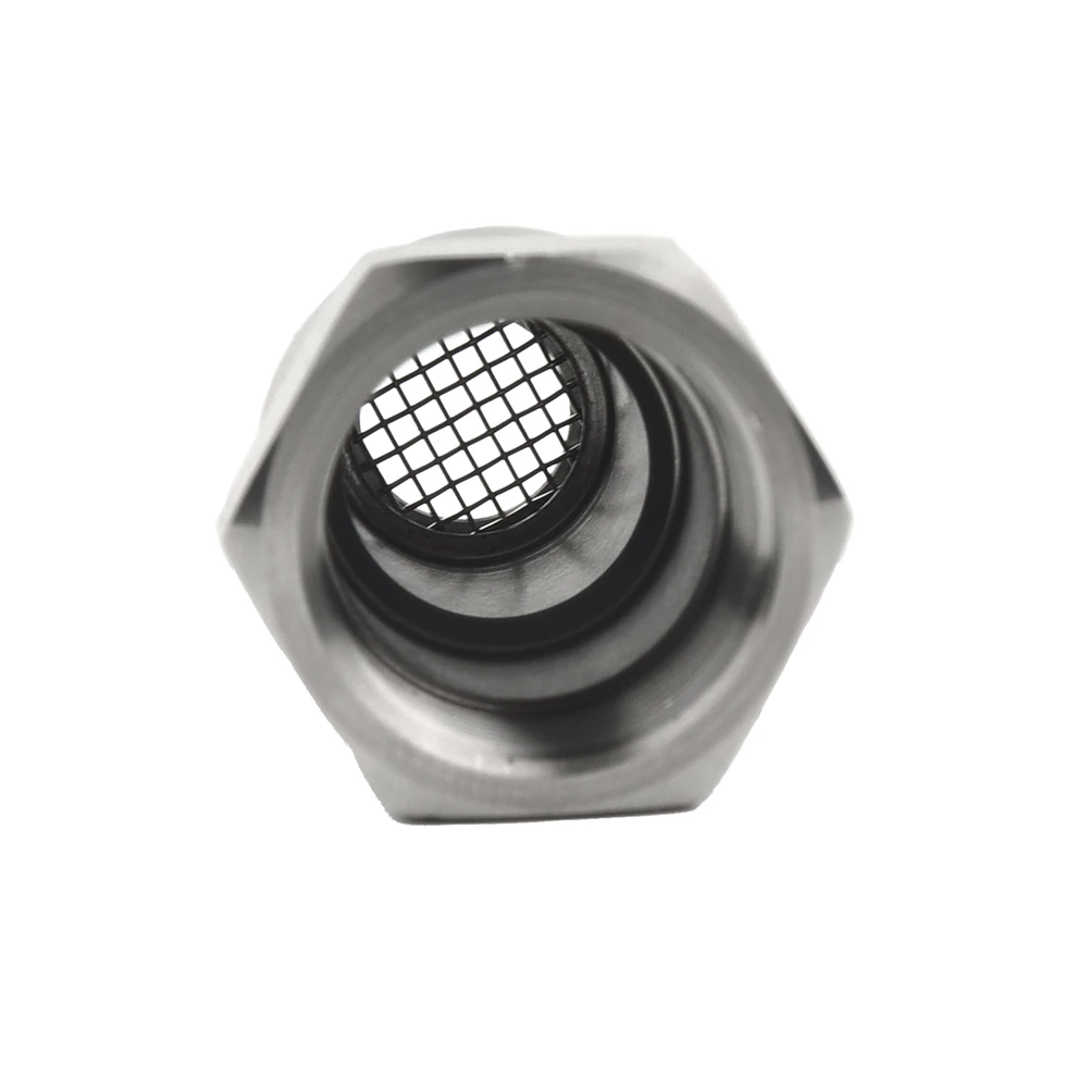 High Quality Car Oxygen O2 Sensor Adapter CEL Fix Check Engine Light Eliminator M18*1.5 SS304 + Stainless Steel Filter Mesh 2022
High Quality Car Oxygen O2 Sensor Adapter CEL Fix Check Engine Light Eliminator M18*1.5 SS304 + Stainless Steel Filter Mesh 2022