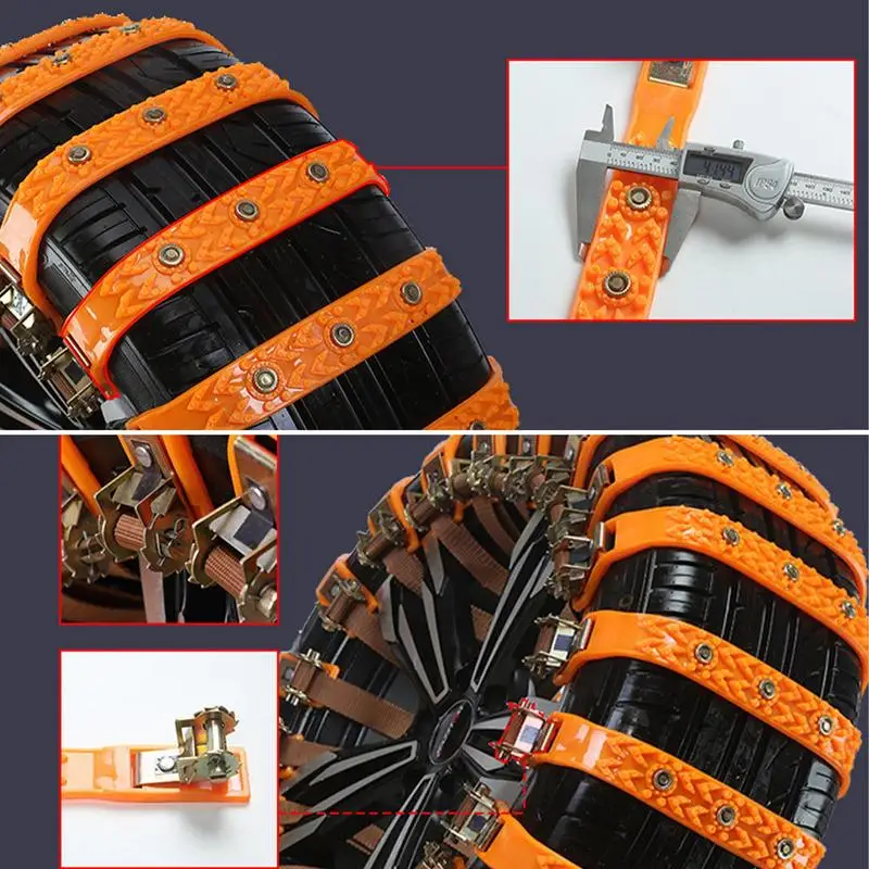 Car Tire Chains Car Anti Slip Cow Tendon Thickened Tire Anti Slip Bracelets Universal Winter Snow Car Tire Chains For Cars Truck
Car Tire Chains Car Anti Slip Cow Tendon Thickened Tire Anti Slip Bracelets Universal Winter Snow Car Tire Chains For Cars Truck