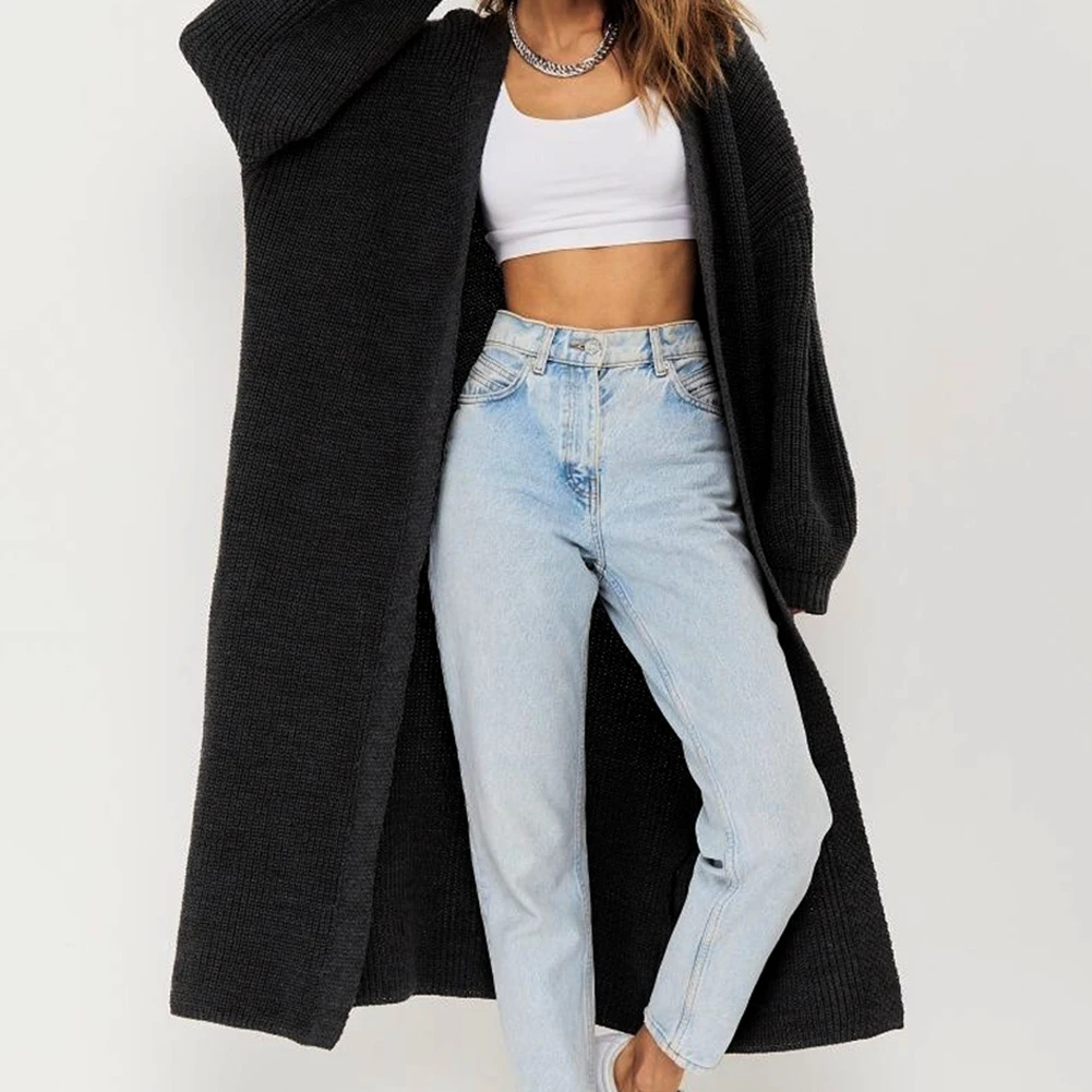 Women Autumn Winter Long Knitted Casual Vintage Loose Sweater Long Coat Sweater Fashion Female Cardigans Sweater Jacket For Lady
Women Autumn Winter Long Knitted Casual Vintage Loose Sweater Long Coat Sweater Fashion Female Cardigans Sweater Jacket For Lady