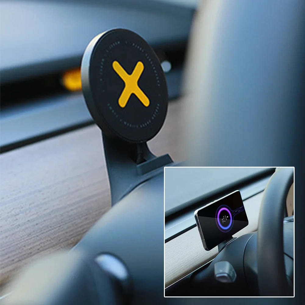 For Tesla Model 3/Y Screen Stand Car Wireless Charger Navigator Holder Charging Stand Mount Interior Decoration Accessories
For Tesla Model 3/Y Screen Stand Car Wireless Charger Navigator Holder Charging Stand Mount Interior Decoration Accessories