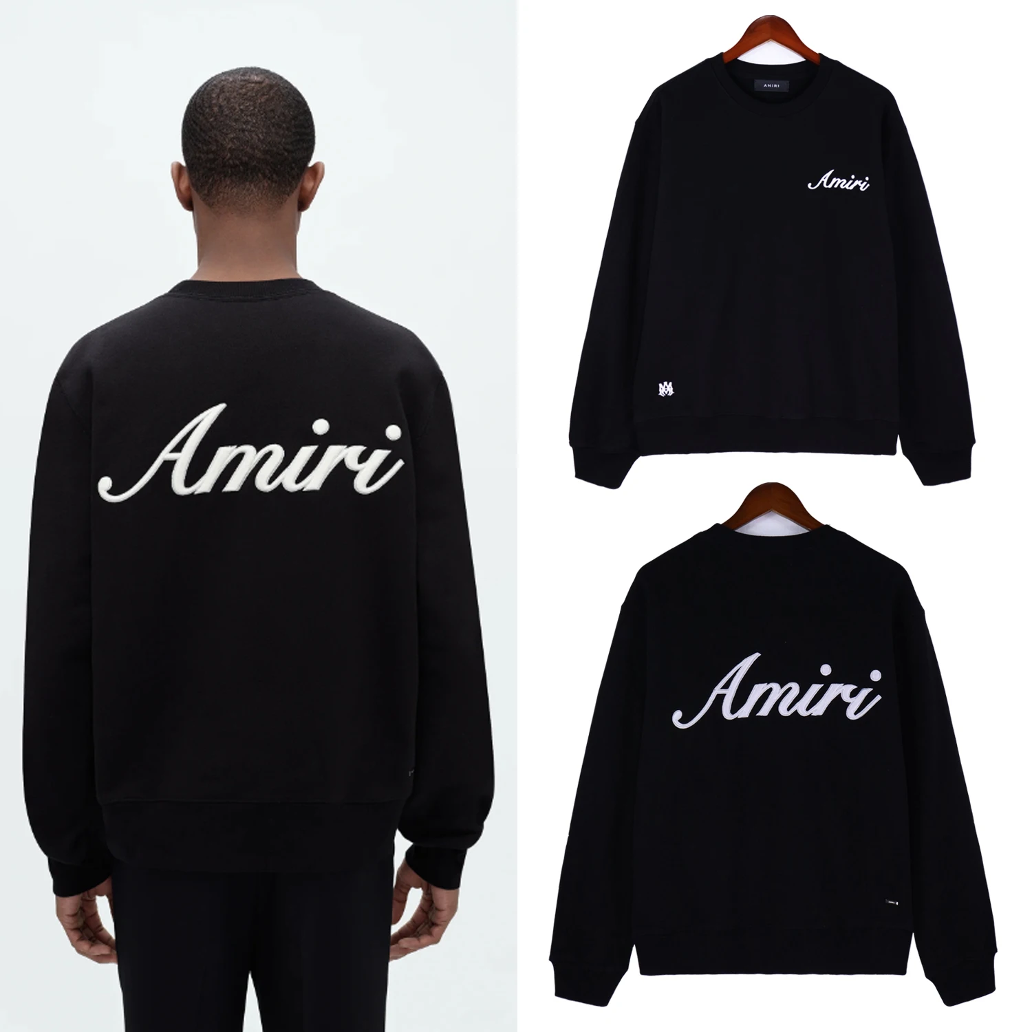 2023 Autumn Winter New Men's Women's 100 Cotton Heavy Duty Embroidery Loose Sweater Fashion Casual Pullover Round Neck Sweater
2023 Autumn Winter New Men's Women's 100 Cotton Heavy Duty Embroidery Loose Sweater Fashion Casual Pullover Round Neck Sweater