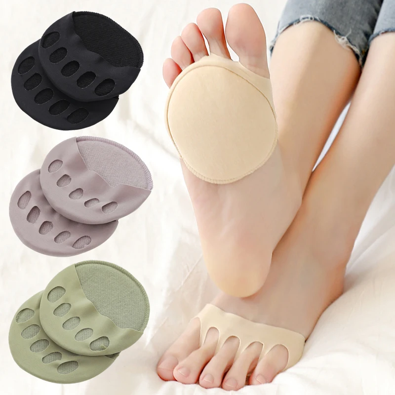 Lady Five Toes Forefoot Pads for Women High Heels Half Insoles Calluses Corns Foot Pain Care Absorbs Shock Socks Toe Pad Inserts
Lady Five Toes Forefoot Pads for Women High Heels Half Insoles Calluses Corns Foot Pain Care Absorbs Shock Socks Toe Pad Inserts