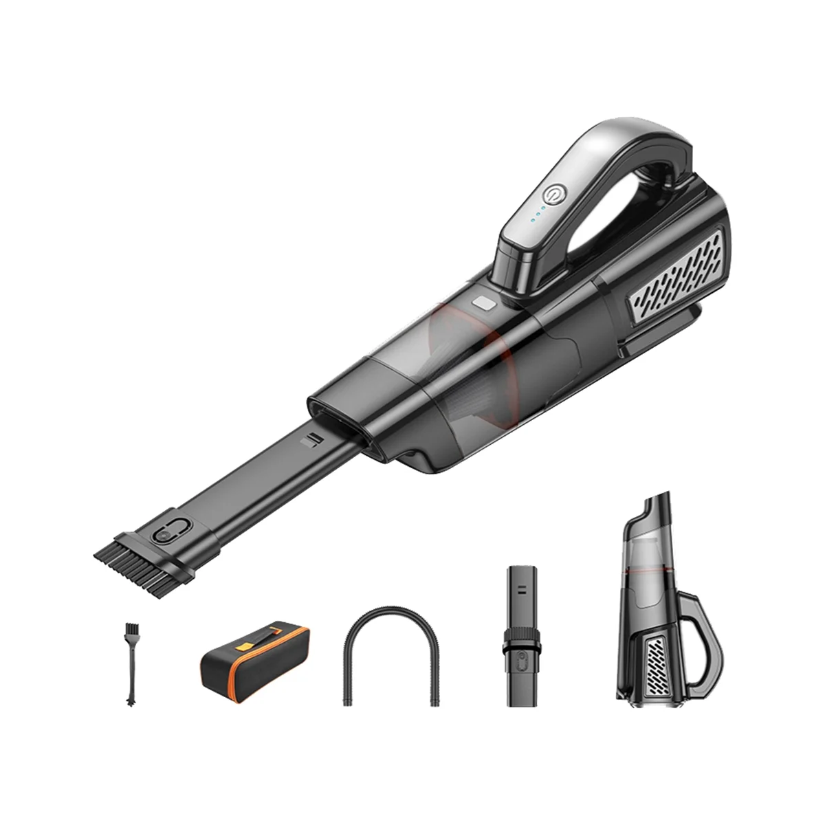 13000Pa Brushless Motor Wireless Vacuum Cleaner 2 Speed Handheld Powerful Cordless Vacuuming for Car Home Office Black
13000Pa Brushless Motor Wireless Vacuum Cleaner 2 Speed Handheld Powerful Cordless Vacuuming for Car Home Office Black
