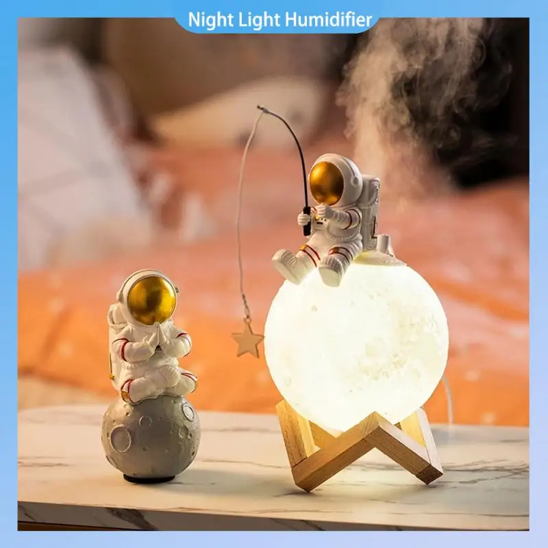 Moon Lamp LED Night Light Humidifier Astronaut Desktop Cold Fog Machine Home Decoration Lamp Bedroom Night Lights Gift Moon Lamp
Moon Lamp LED Night Light Humidifier Astronaut Desktop Cold Fog Machine Home Decoration Lamp Bedroom Night Lights Gift Moon Lamp