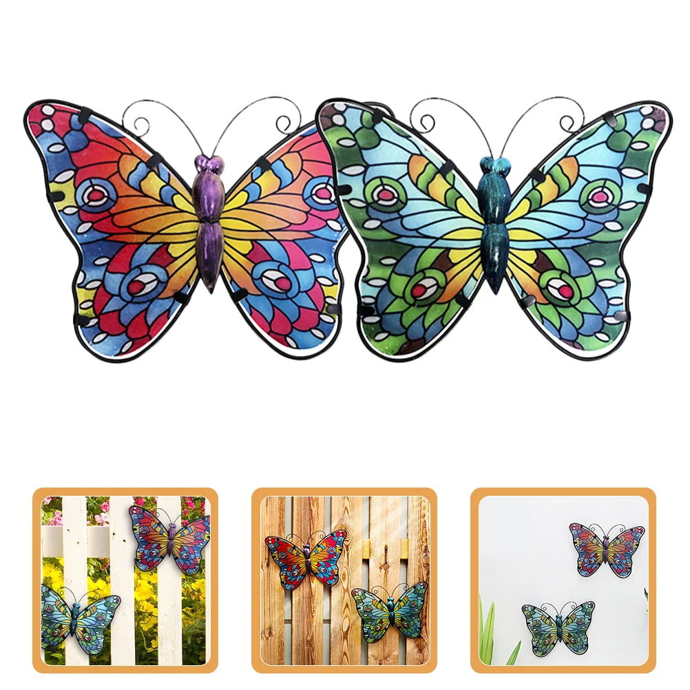 2 Pcs Butterfly Wall Decor Outdoor Decor Wall Ornaments Wrought Iron Home Decor Yard Decoration Metal Patio Decoration
2 Pcs Butterfly Wall Decor Outdoor Decor Wall Ornaments Wrought Iron Home Decor Yard Decoration Metal Patio Decoration