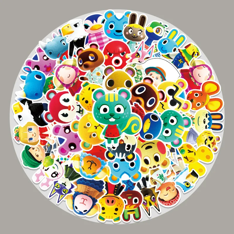 Animal Crossing New Horizons 50 Game Friends Cartoon Stickers Cute Waterproof Kids Toys Stationery Decorative Mobile DIY Craft
Animal Crossing New Horizons 50 Game Friends Cartoon Stickers Cute Waterproof Kids Toys Stationery Decorative Mobile DIY Craft