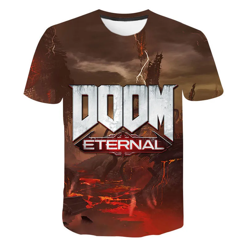 T Shirts Summer 3D Print Shooting Game Doom Kids T Shirt Fashion Casual Round neck Cartoons Children's T-shirt Boy Girl Clothes
T Shirts Summer 3D Print Shooting Game Doom Kids T Shirt Fashion Casual Round neck Cartoons Children's T-shirt Boy Girl Clothes
