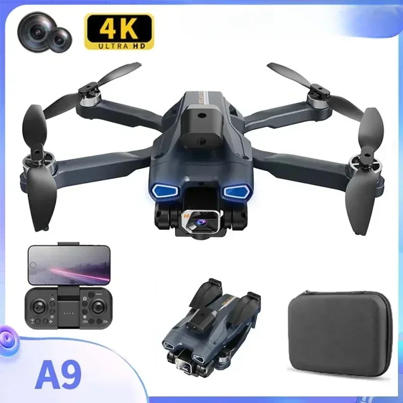 HJ Foldable Quadcopter A9 Drone 6K HD Camera FPV Professional Toys Dron Aerial Photography RC Obstacle Avoidance HelicopterToy
HJ Foldable Quadcopter A9 Drone 6K HD Camera FPV Professional Toys Dron Aerial Photography RC Obstacle Avoidance HelicopterToy