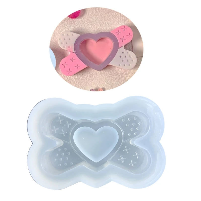 3D Bandage Heart Silicone Mold Epoxy Resin Mold DIY Jewelry Pendant Tools Quicksand Keychain Mold Crafts Making Supplies T8DE
3D Bandage Heart Silicone Mold Epoxy Resin Mold DIY Jewelry Pendant Tools Quicksand Keychain Mold Crafts Making Supplies T8DE