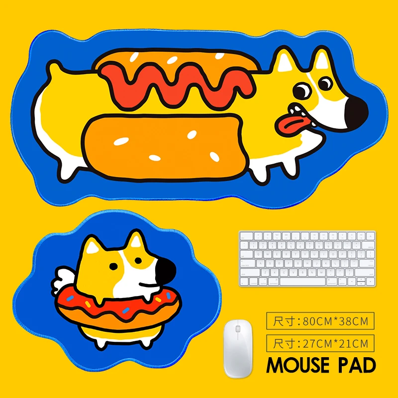 MiFuny Cute Corgi Kawaii Puppy Large Mouse Pad Notebook Rubber Desk Mat Desktop Anime Keyboard Mousepad for Gaming Accessories
MiFuny Cute Corgi Kawaii Puppy Large Mouse Pad Notebook Rubber Desk Mat Desktop Anime Keyboard Mousepad for Gaming Accessories