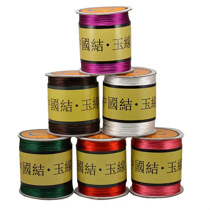 1Roll wire 1.5mm 230 meters long Jade cord Chinese knot line of DIY accessories wholesale jade line wholesale
1Roll wire 1.5mm 230 meters long Jade cord Chinese knot line of DIY accessories wholesale jade line wholesale