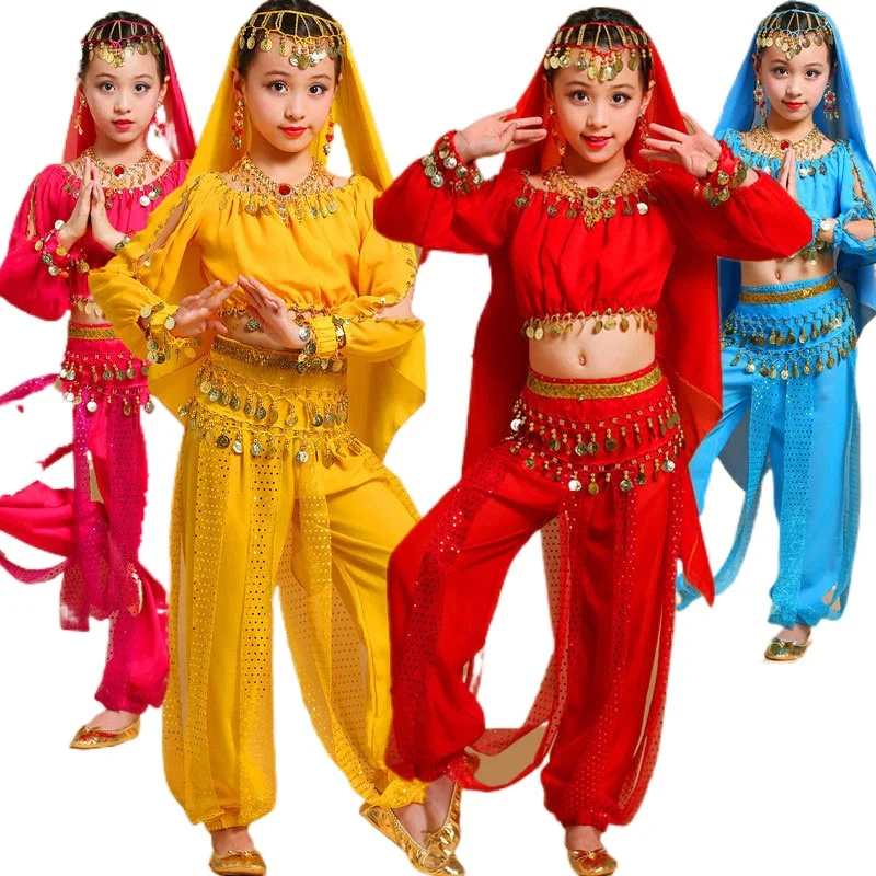 Girls Belly Dancing Costume Set Kids Indian Dance Performance Outfits Children Bellydance Competition Girl Egypt Dance Costume
Girls Belly Dancing Costume Set Kids Indian Dance Performance Outfits Children Bellydance Competition Girl Egypt Dance Costume