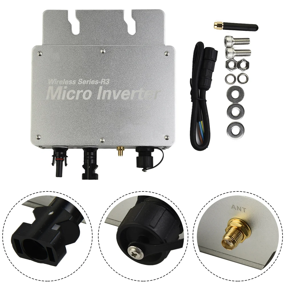350W Solar Miniature Inverter Photovoltaic Power System Dc36V To AC120/230V Solar Panel Solar Panels Panel Solar Panneau Solaire
350W Solar Miniature Inverter Photovoltaic Power System Dc36V To AC120/230V Solar Panel Solar Panels Panel Solar Panneau Solaire