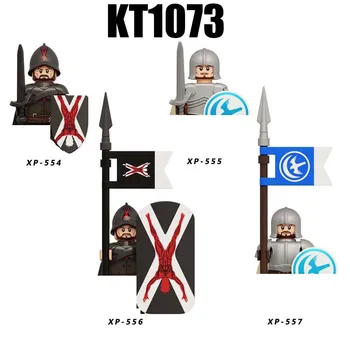 Single Medieval Movie Knights Uruk hai RingWraiths Figures Building Blocks toys children KT1073 XP554 XP555 XP556 XP557