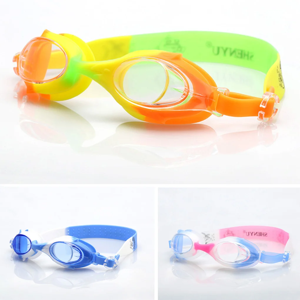 Детские водонепроницаемые очки для плавания с защитой от УФ-лучей, незапотевающие детские очки для плавания, красные, белые, синие 
Детские водонепроницаемые очки для плавания с защитой от УФ-лучей, незапотевающие детские очки для плавания, красные, белые, синие
