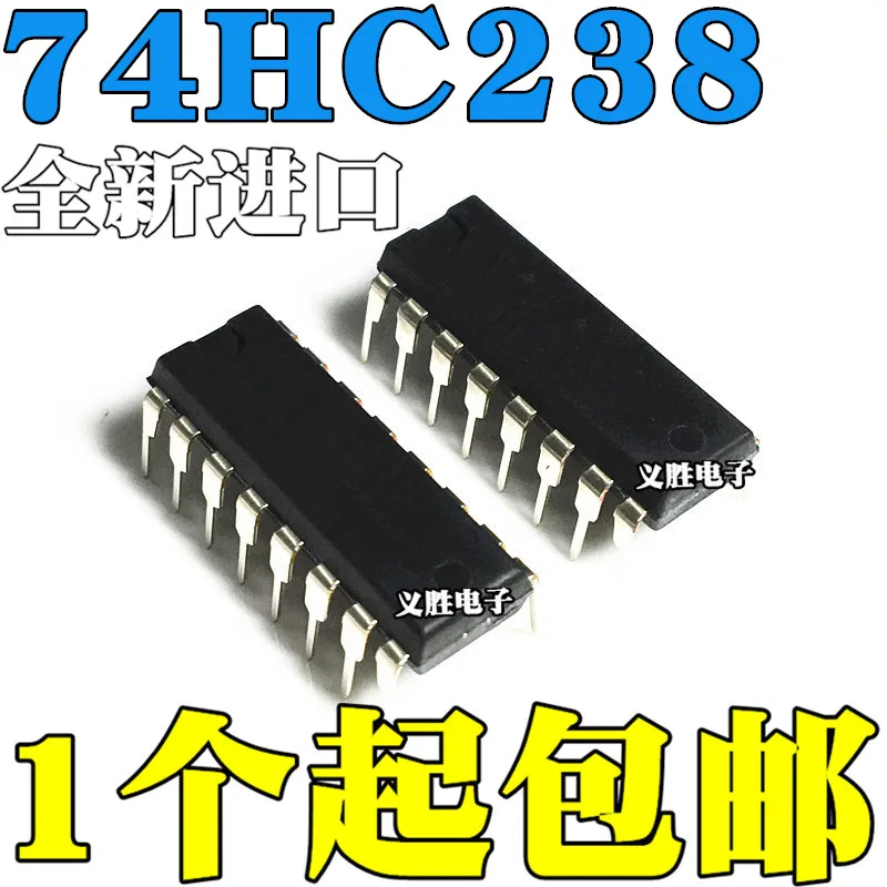 Новый и оригинальный CD74HC238E SN74HC238N 74HC238N DIP16 декодер/фотовстроенная схема IC, 3-в-8-линейный декодер/с
Новый и оригинальный CD74HC238E SN74HC238N 74HC238N DIP16 декодер/фотовстроенная схема IC, 3-в-8-линейный декодер/с
