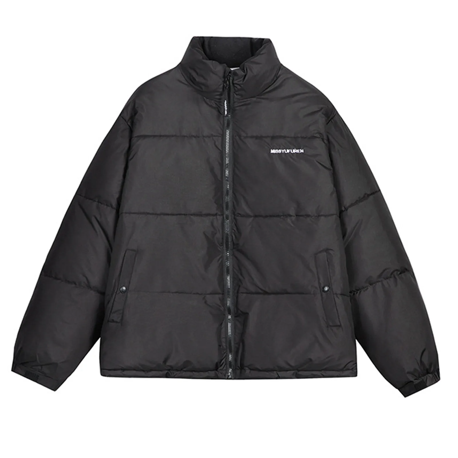Winter Fashionable Simple And Versatile Cotton Jacket For Men And Women Thickened Cotton Coat Men'S Warm Parkas Chaquetas
Winter Fashionable Simple And Versatile Cotton Jacket For Men And Women Thickened Cotton Coat Men'S Warm Parkas Chaquetas