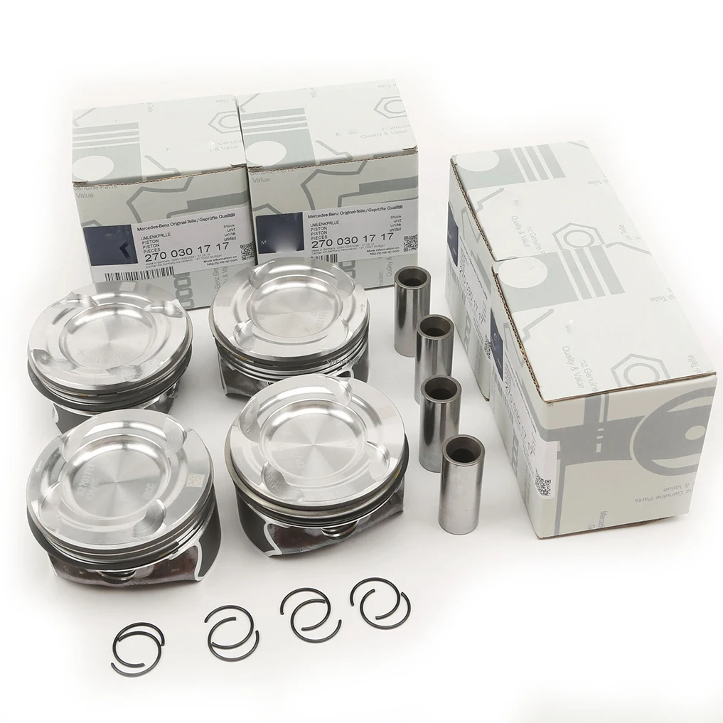 Набор 4-х поршней и колец Φ 83 мм штифт Φ 20 мм A2700302717 подходит для Mercedes-Benz W176 W246 C117 CLA180 CLA200 M270.910 1,6 T 2700301717
Набор 4-х поршней и колец Φ 83 мм штифт Φ 20 мм A2700302717 подходит для Mercedes-Benz W176 W246 C117 CLA180 CLA200 M270.910 1,6 T 2700301717