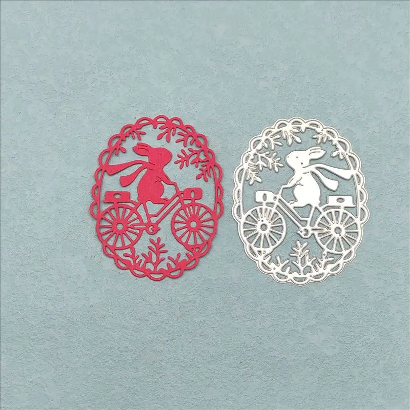 The Easter Bunny bikeCutting Knife Mold DIY Embossing Blade Carbon Steel Scrapbook Mold
The Easter Bunny bikeCutting Knife Mold DIY Embossing Blade Carbon Steel Scrapbook Mold