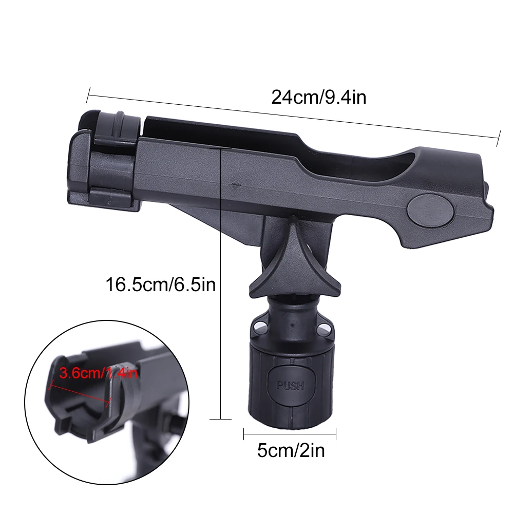 Fishing Pole Holder Fish Rod Holder 24*5*16.5cm 331g 9.6*2.0*6.5in Plastic 1pcs 334/ 0.7 High Quality Hot Sale
Fishing Pole Holder Fish Rod Holder 24*5*16.5cm 331g 9.6*2.0*6.5in Plastic 1pcs 334/ 0.7 High Quality Hot Sale