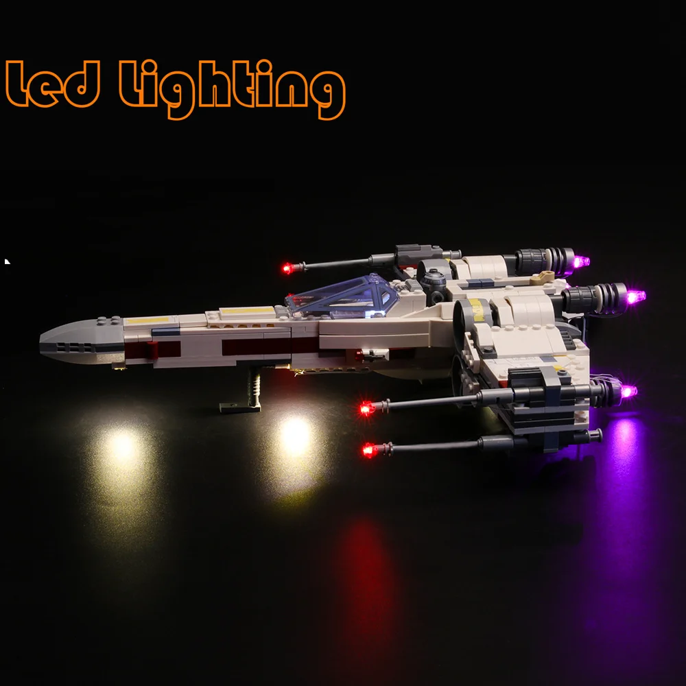 Комплект светодиодного освещения для 75218 X-wing Starfighter Stars Warings игрушечные светодиодные кирпичи (только комплект светодиодного освещения)
Комплект светодиодного освещения для 75218 X-wing Starfighter Stars Warings игрушечные светодиодные кирпичи (только комплект светодиодного освещения)