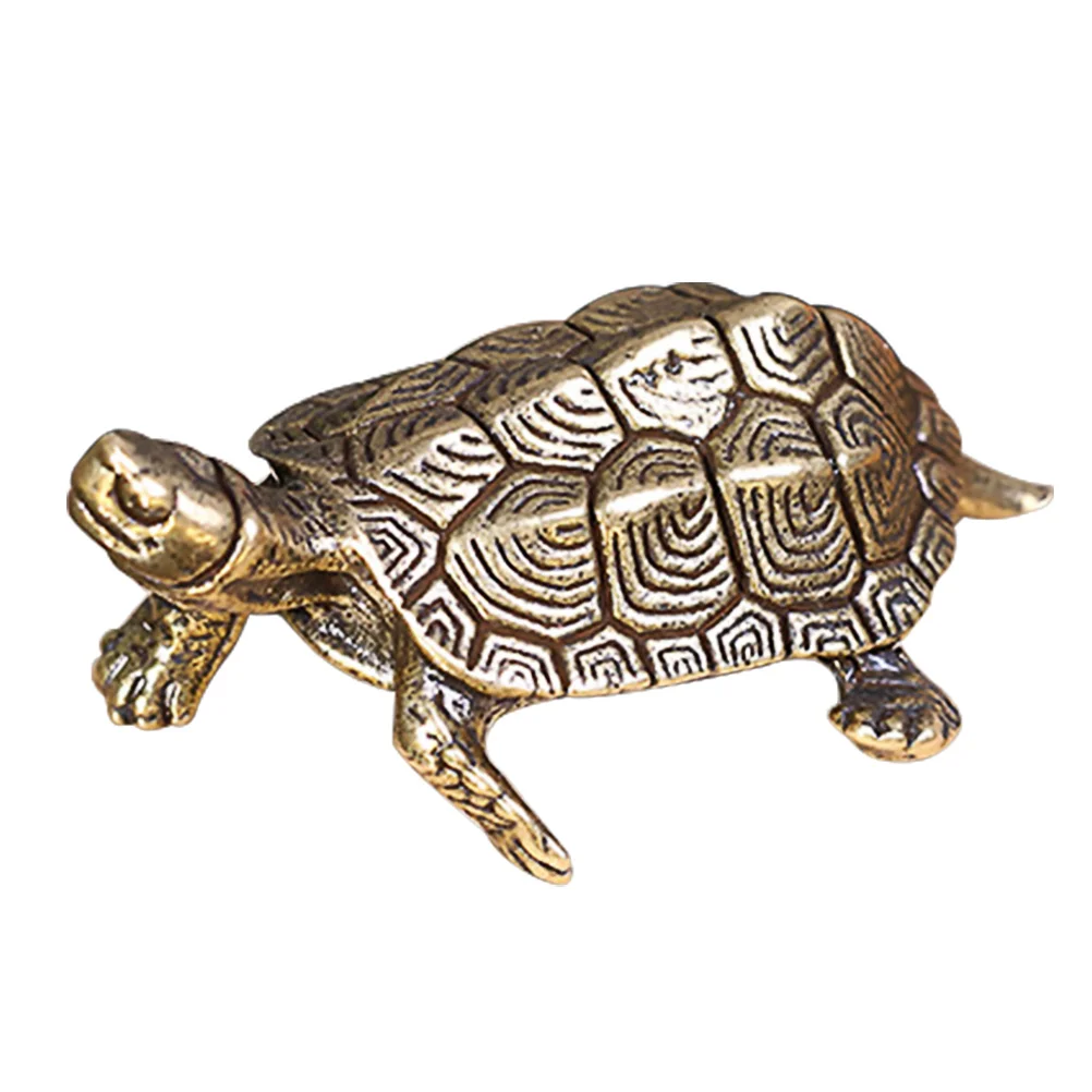 Turtle Tea Decor Gold Ornament Pet Brass Sculpture Animal Longevity Statue Figurines Figurine Desktop Decoration Sea Vintage
Turtle Tea Decor Gold Ornament Pet Brass Sculpture Animal Longevity Statue Figurines Figurine Desktop Decoration Sea Vintage