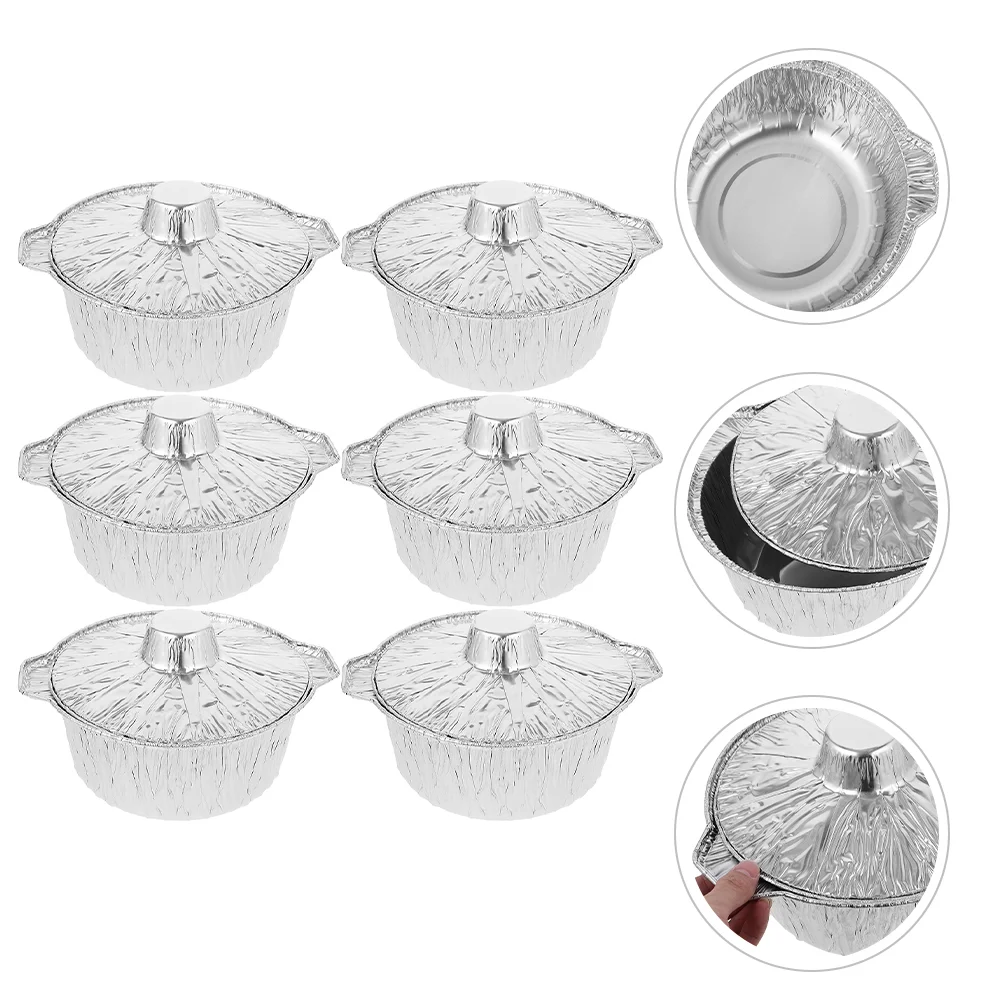 6 шт. алюминиевые горшки для барбекю из фольги
6 шт. алюминиевые горшки для барбекю из фольги