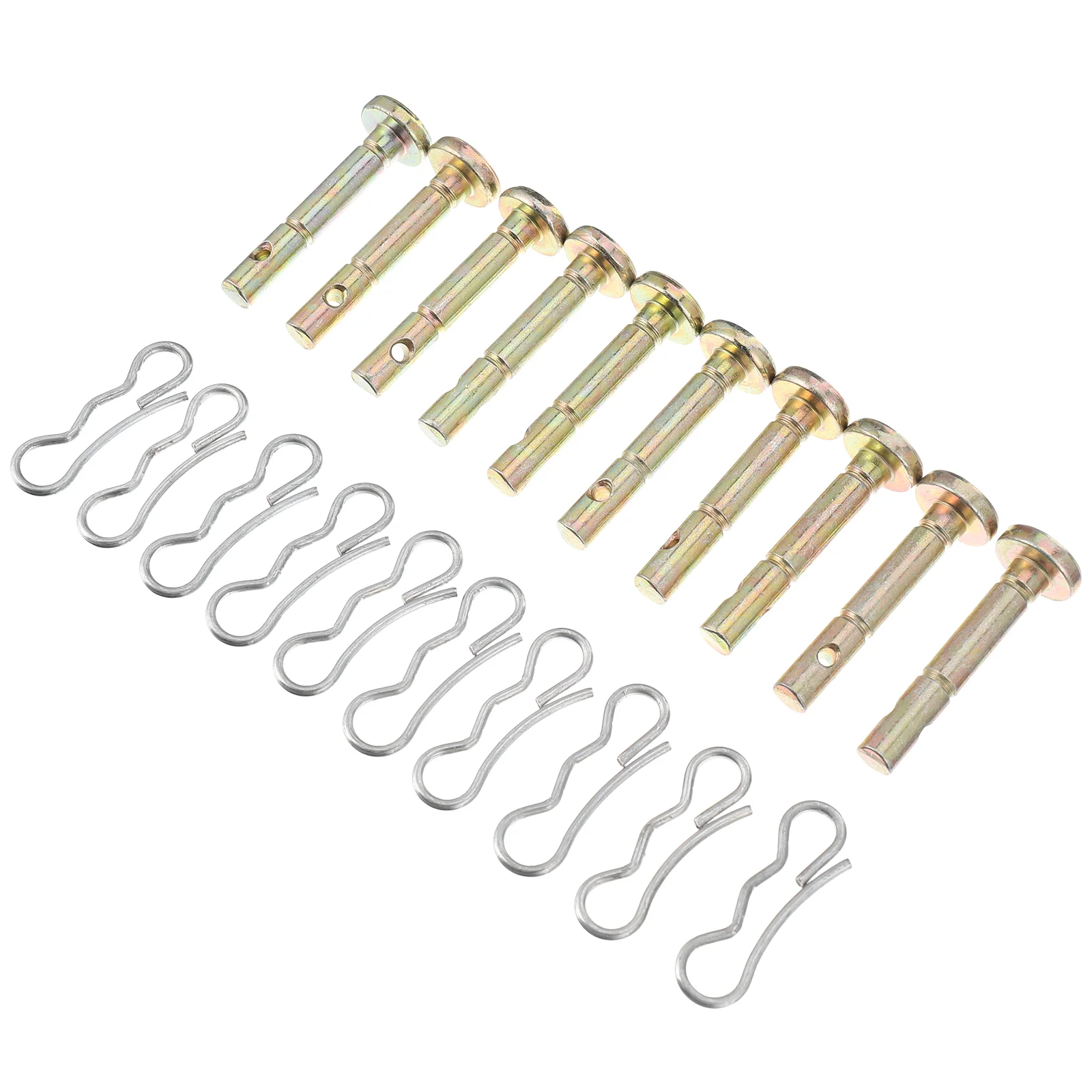 Shear and Cotter: 10PCS Replacement Shear Pin Kits for Hitch Pin Snowblower Craftsman Troy
Shear and Cotter: 10PCS Replacement Shear Pin Kits for Hitch Pin Snowblower Craftsman Troy