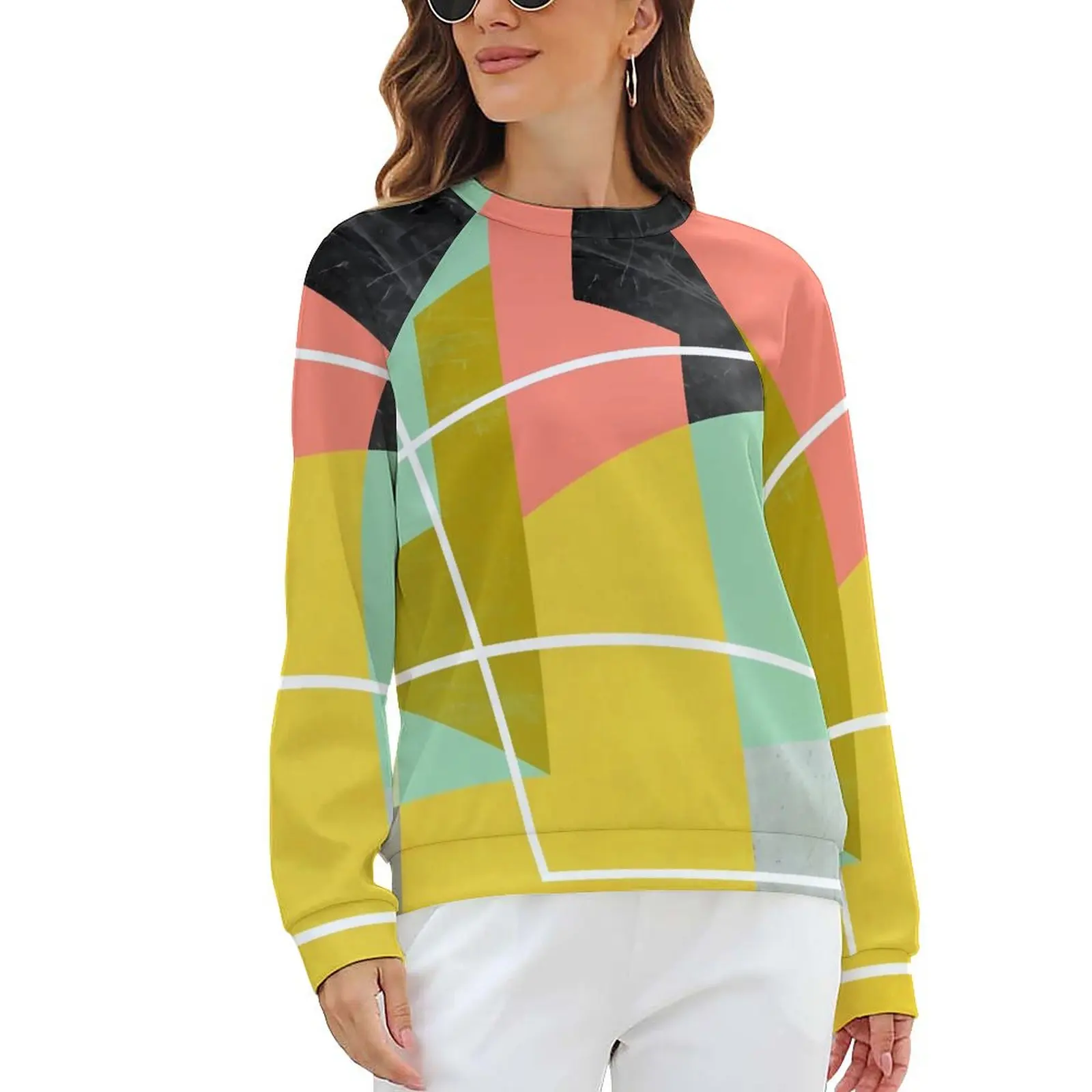 ColorBlock Hoodies Female Geometry Print Hip Hop Casual Hoodie Long Sleeve Kawaii Graphic Sweatshirts Large Size
ColorBlock Hoodies Female Geometry Print Hip Hop Casual Hoodie Long Sleeve Kawaii Graphic Sweatshirts Large Size