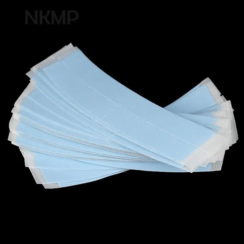36PCS 2.2cm x 7.4cm Blue Double Side Tape Lace Front Wig Tape Arc Double Sided Tape For Wig Adhesive
36PCS 2.2cm x 7.4cm Blue Double Side Tape Lace Front Wig Tape Arc Double Sided Tape For Wig Adhesive
