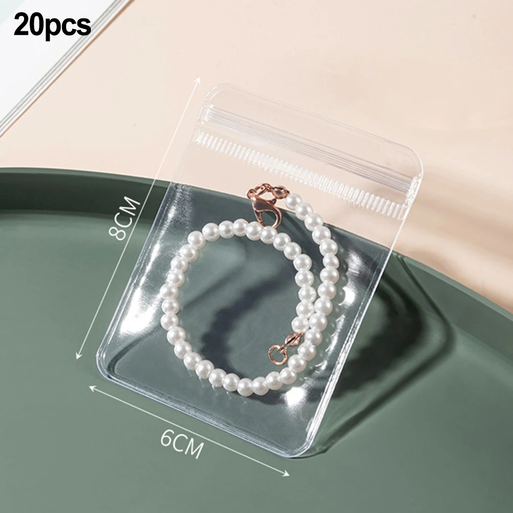 20 PCS Zipp Bag Jewelry Plastic PVC Transparent Bracelet Necklace Earrings Storage Gift Bag For Small Business Packaging
20 PCS Zipp Bag Jewelry Plastic PVC Transparent Bracelet Necklace Earrings Storage Gift Bag For Small Business Packaging