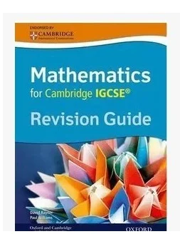 

IGCSEMath Review Guide Mathematics Cambridge Revision Guide5732 English literature books