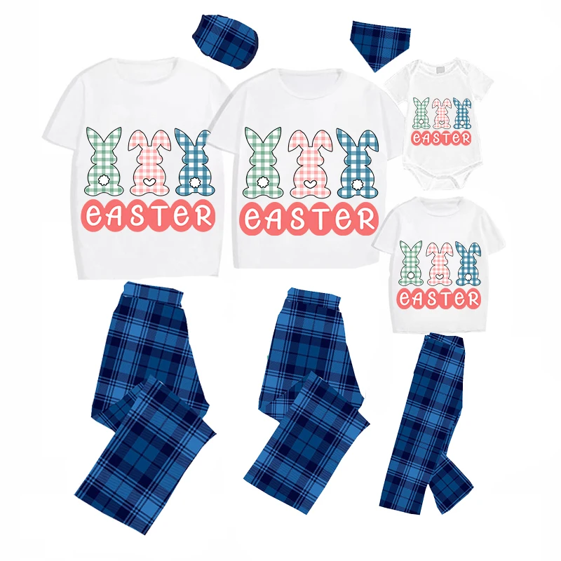 Easter Family Matching Pajamas Exclusive Design Happy Easter Bunny Gray Pajamas Set
Easter Family Matching Pajamas Exclusive Design Happy Easter Bunny Gray Pajamas Set