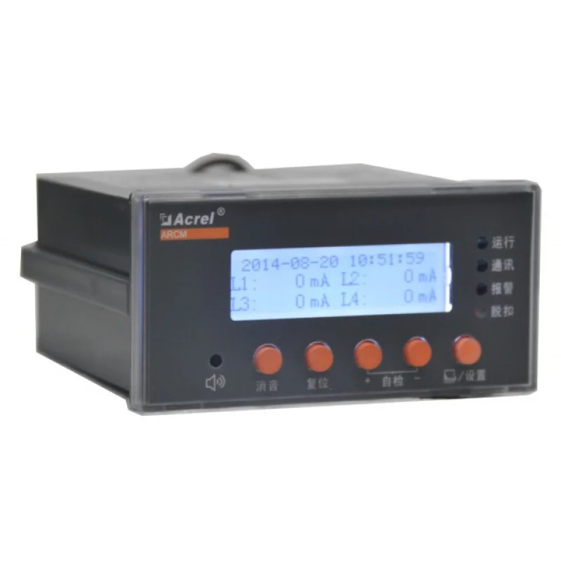 Acrel ARCM200BL-J1 измеритель тока утечки 1 или 4 канала 10mA-3000mA, релейный выход, ЖК-дисплей, RS485Modbus, панели
Acrel ARCM200BL-J1 измеритель тока утечки 1 или 4 канала 10mA-3000mA, релейный выход, ЖК-дисплей, RS485Modbus, панели