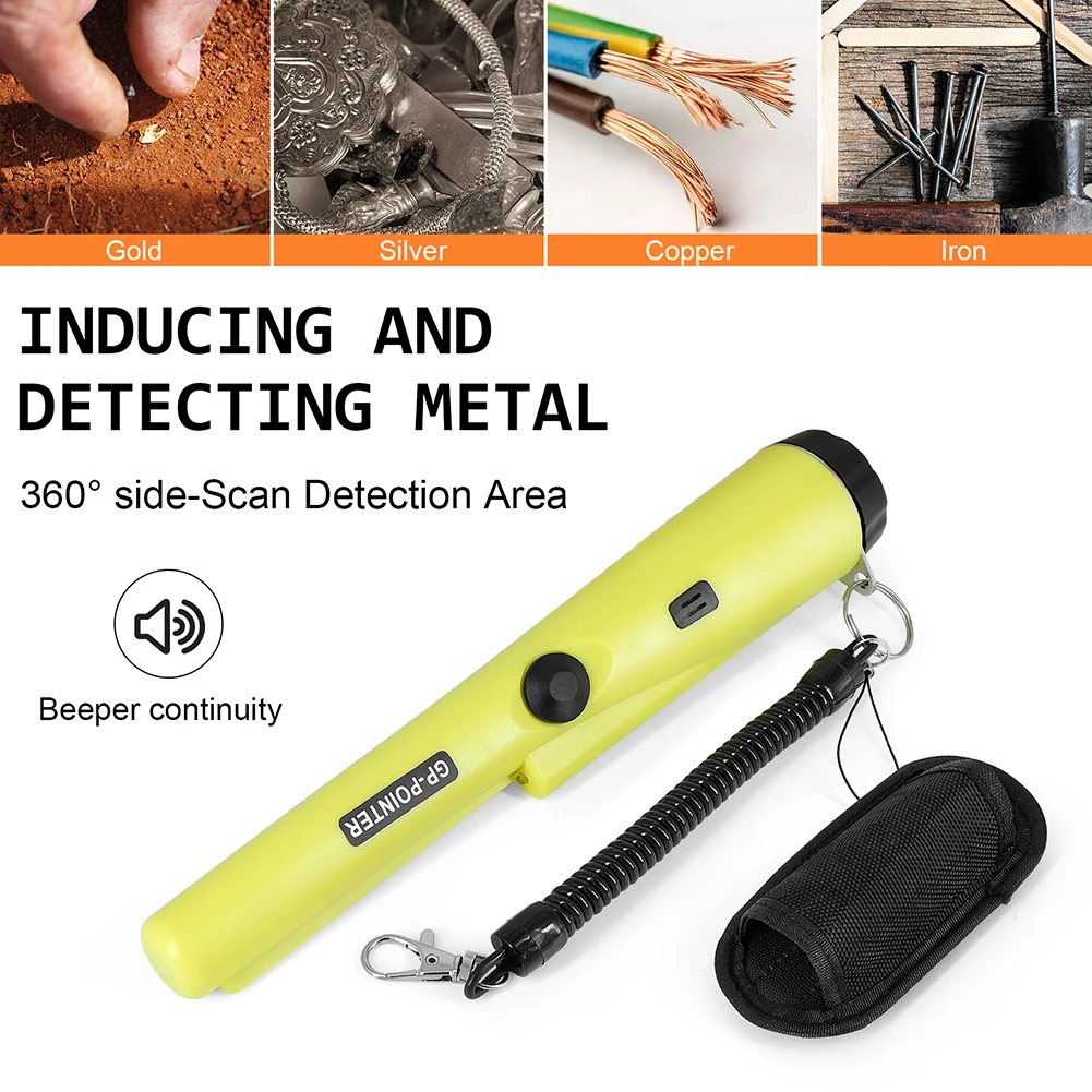 Handheld Metal Locating Rod Waterproof Portable Metal Detectors Pen Professional Tools Depth Metal Detector 360 Degree Side Scan
Handheld Metal Locating Rod Waterproof Portable Metal Detectors Pen Professional Tools Depth Metal Detector 360 Degree Side Scan