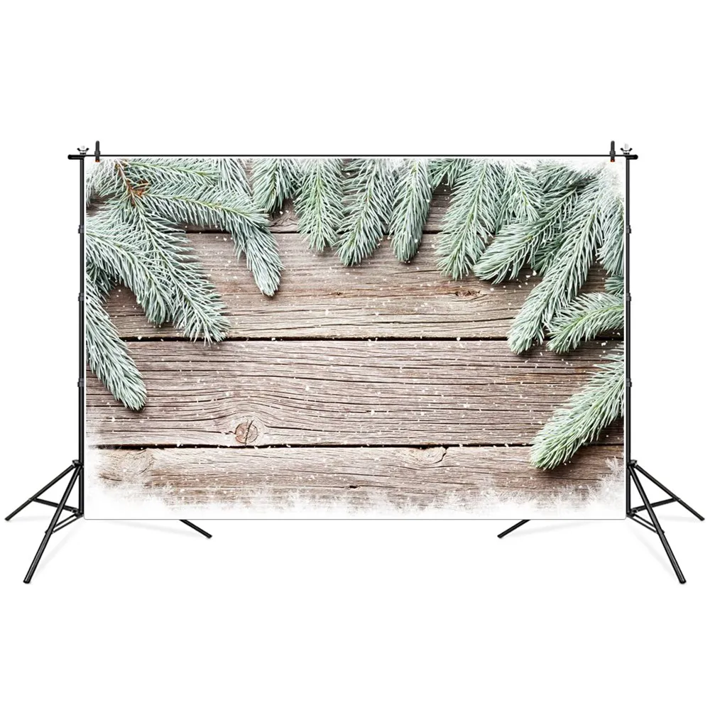 Christmas Pine Leaevs Snow Gray Wooden Board Planks Photography Backdrops Custom Baby Party Decoration Photo Booth Backgrounds
Christmas Pine Leaevs Snow Gray Wooden Board Planks Photography Backdrops Custom Baby Party Decoration Photo Booth Backgrounds