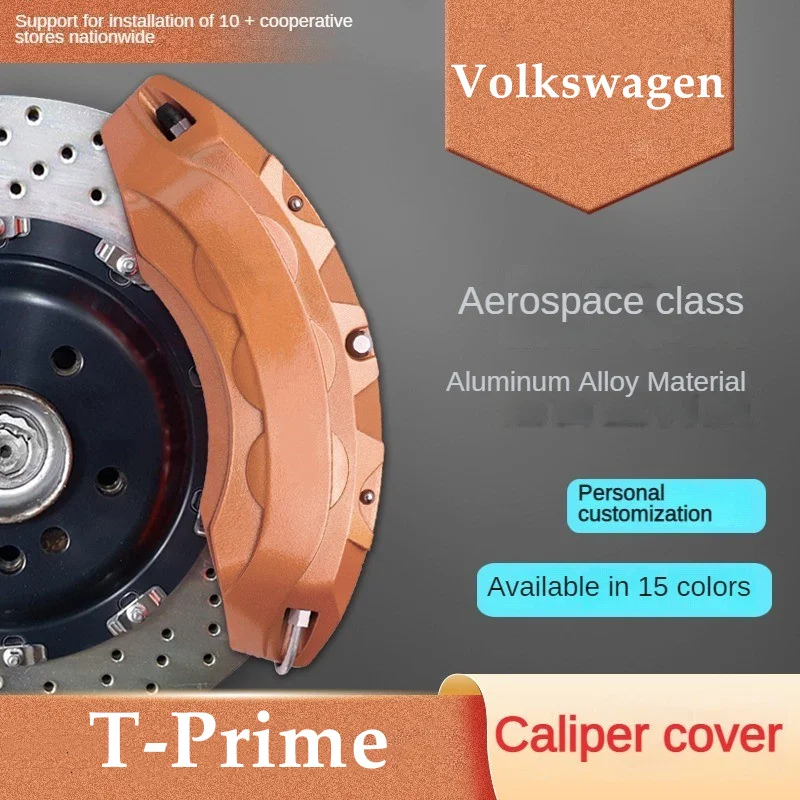 For VW Volkswagen T-Prime Car Brake Caliper Cover Front Rear 3D Aluminum Metal Kit
For VW Volkswagen T-Prime Car Brake Caliper Cover Front Rear 3D Aluminum Metal Kit
