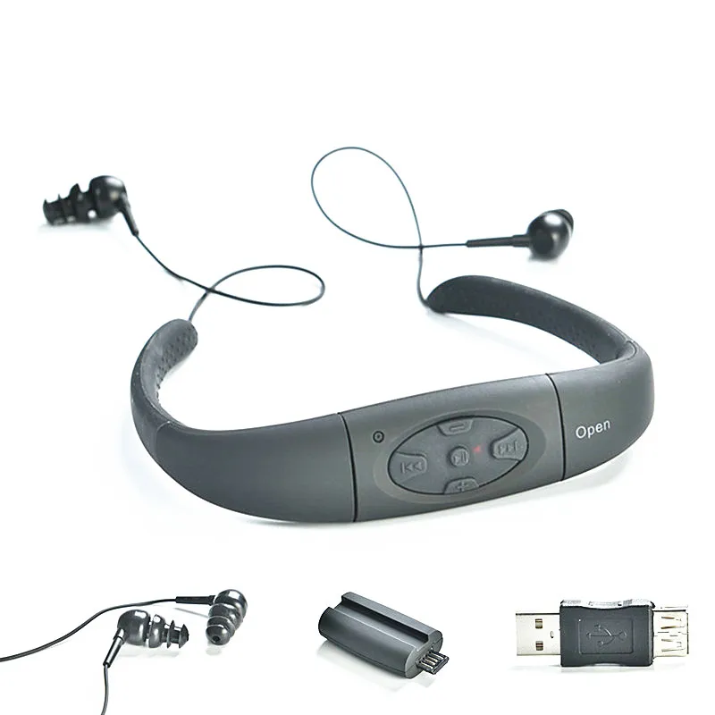 Гарнитура подводная с шейным ободом, MP3 музыкальный плеер, влагозащита IPX8, 8 Гб стерео аудио, наушники для дайвинга, бассейна
Гарнитура подводная с шейным ободом, MP3 музыкальный плеер, влагозащита IPX8, 8 Гб стерео аудио, наушники для дайвинга, бассейна