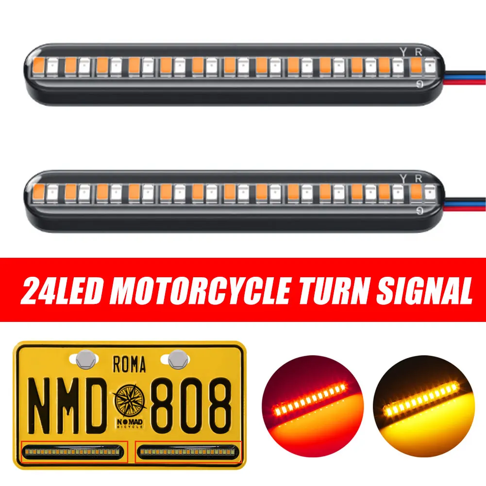 24 LED Trailer Brake Tail Light LED Dynamic Side Marker Light Turn Signal Light Stop Warning Lamp High Mount For Car ExternalLig
24 LED Trailer Brake Tail Light LED Dynamic Side Marker Light Turn Signal Light Stop Warning Lamp High Mount For Car ExternalLig