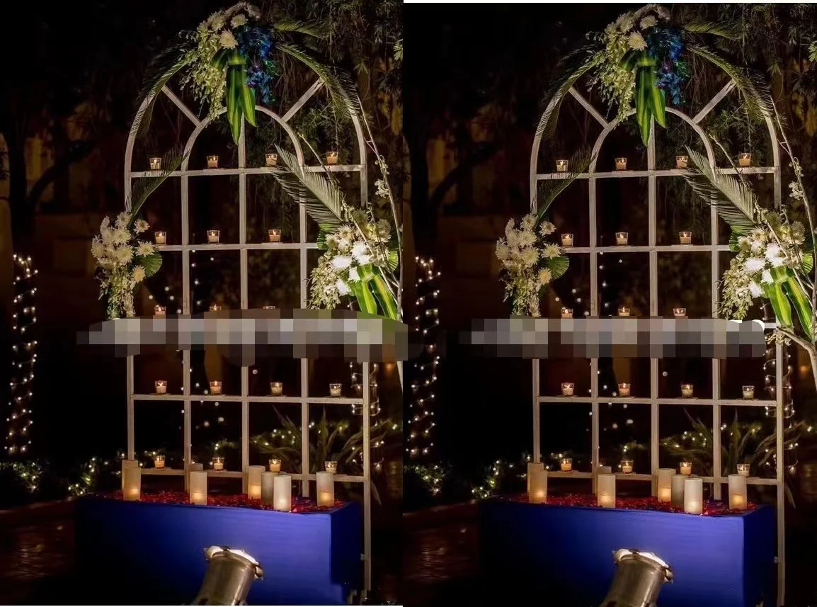 Fashion Wedding Candle Tower Display Frame Shelf Stage Anniversary Birthday Home Feast Table Centerpieces Flower Arch Backdrop
Fashion Wedding Candle Tower Display Frame Shelf Stage Anniversary Birthday Home Feast Table Centerpieces Flower Arch Backdrop