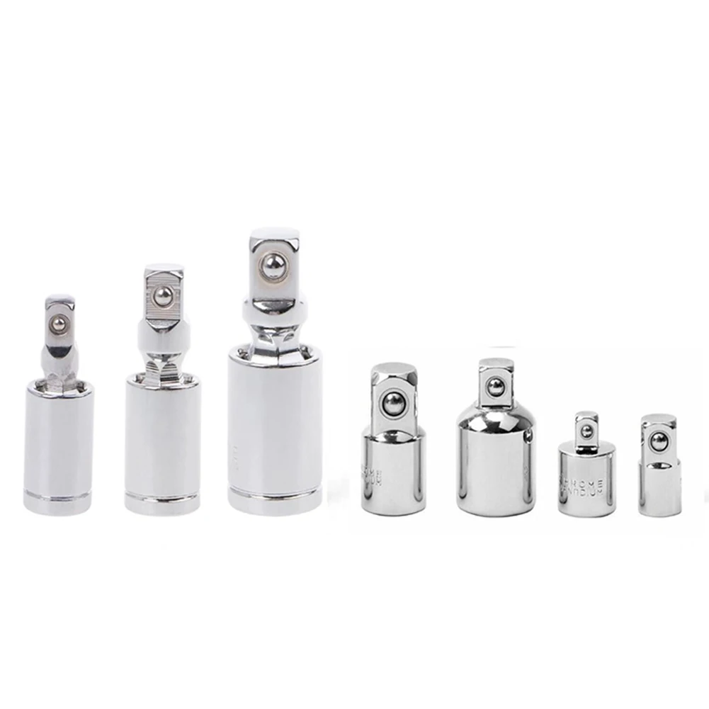 7pcs Universal Joint Impact Socket Adapter & Reducer Set 3/8 1/2 1/4 3/8 For Mechanics, Engineers, Carpenters Or DIY Enthusiasts
7pcs Universal Joint Impact Socket Adapter & Reducer Set 3/8 1/2 1/4 3/8 For Mechanics, Engineers, Carpenters Or DIY Enthusiasts