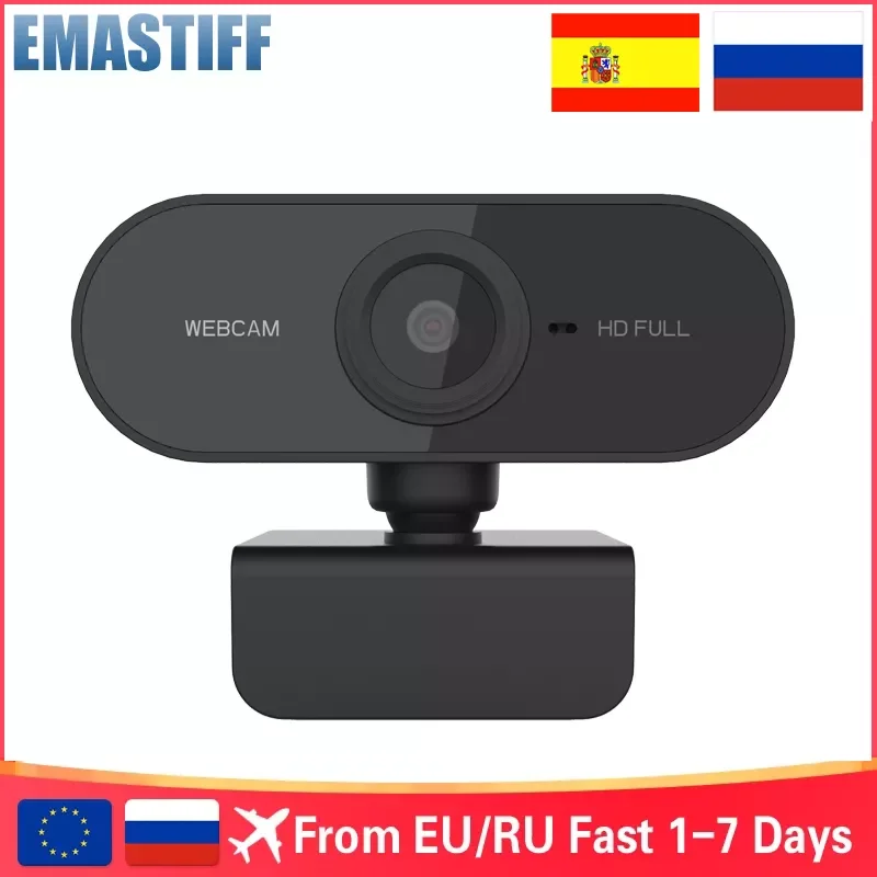 HD 1080P Webcam Mini Computer PC WebCamera with USB Plug Rotatable Cameras for Live Broadcast Video Calling Conference Work
HD 1080P Webcam Mini Computer PC WebCamera with USB Plug Rotatable Cameras for Live Broadcast Video Calling Conference Work