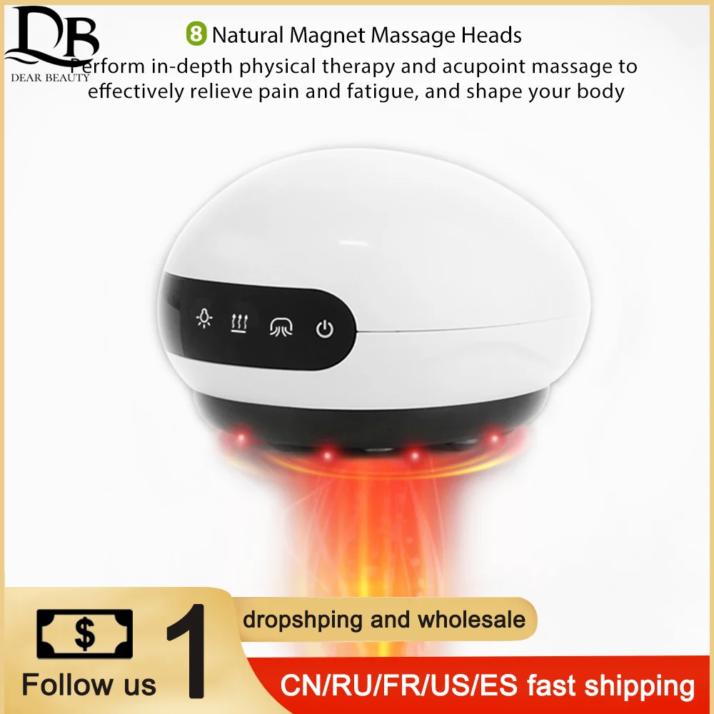 Electric Guasha Scraping Massage Cupping Body Massager Vacuum Cans Suction Cup Heating Fat Burner Anti-cellulite Massager Home 
Electric Guasha Scraping Massage Cupping Body Massager Vacuum Cans Suction Cup Heating Fat Burner Anti-cellulite Massager Home