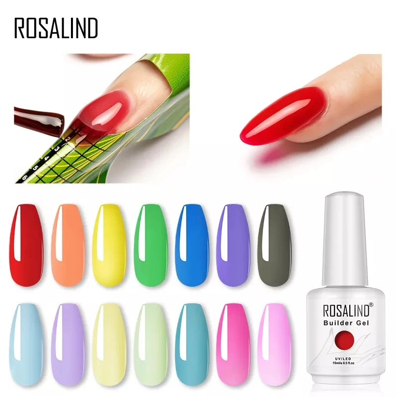 Удлиняющий гель для ногтей ROSALIND, гель для дизайна ногтей, требуется стая форма для маникюра, УФ-светодиодсветодиодный лампа 
Удлиняющий гель для ногтей ROSALIND, гель для дизайна ногтей, требуется стая форма для маникюра, УФ-светодиодсветодиодный лампа