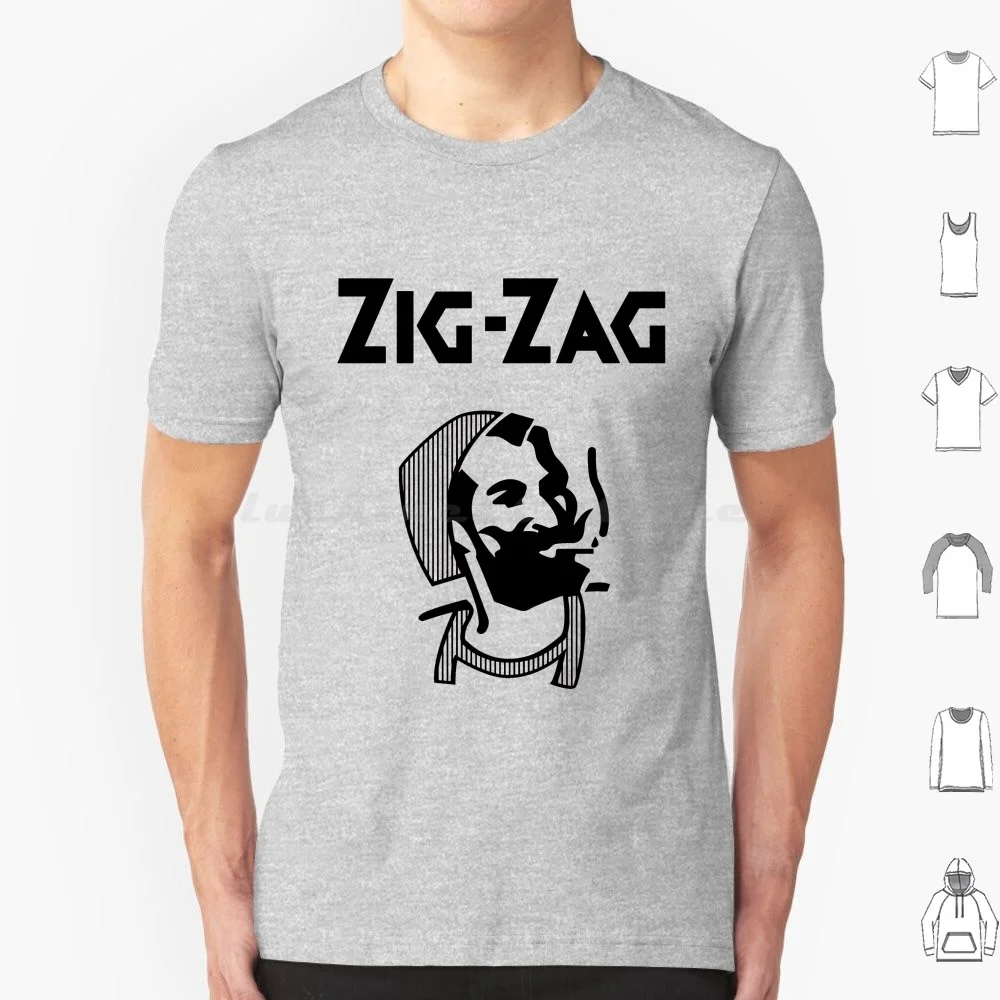 

Zig Zag Stoner Weed Paper Rolling Hippie College Party T Shirt Big Size 100% Cotton Tobacco Papers Smoke Smoking Rolling Papers