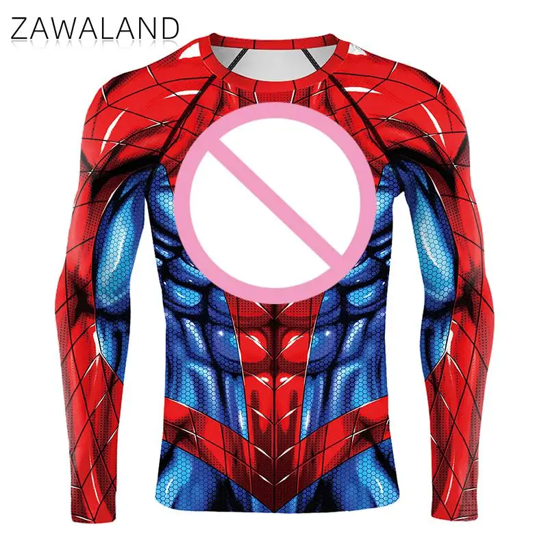 Zawaland 3D printing T-shirt Superhero Anime Compression Running Bodybuilding Gym Wear For Exercise Quick-Drying Tight Tops
Zawaland 3D printing T-shirt Superhero Anime Compression Running Bodybuilding Gym Wear For Exercise Quick-Drying Tight Tops