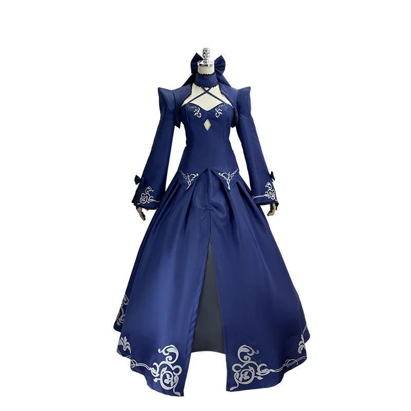 

Alter Arturia Pendragon Cosplay Costume anime Fate Stay Night Saber Women Anime FGO Zero Fate Black Bride Gothic Lolita Dress