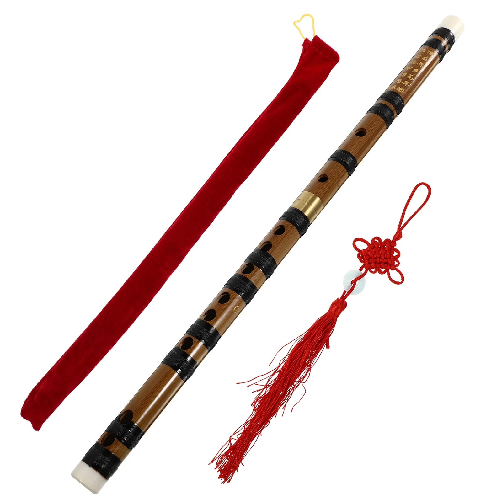 

Bamboo Flute Style Portable Recorder Major Chinese Traditional Instrument Student Wooden Bitter Students Plastic Playes